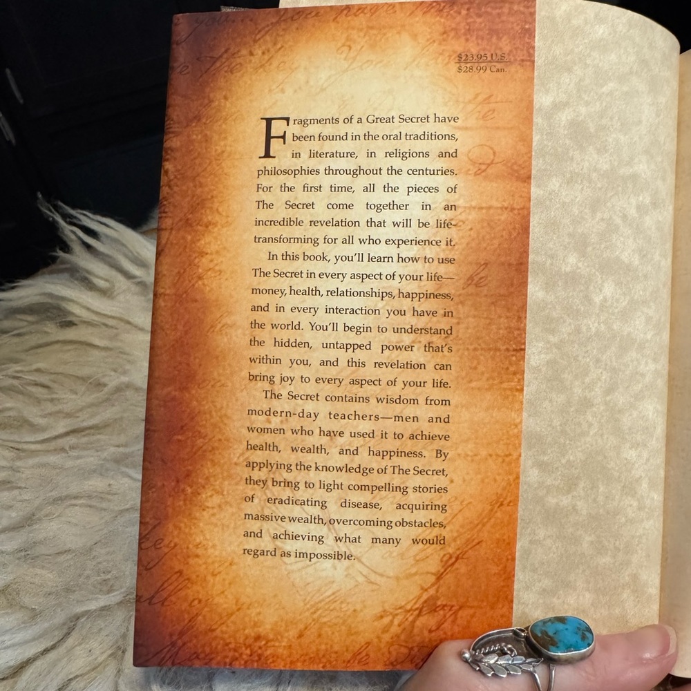 The Secret by Rhonda Byrne -Hardcover Manifestation, Law of Attraction Book - Picture 3 of 8